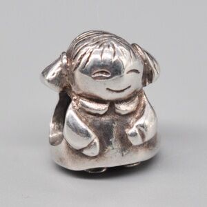Pandora Sterling Silver "Little Girl" charm bead